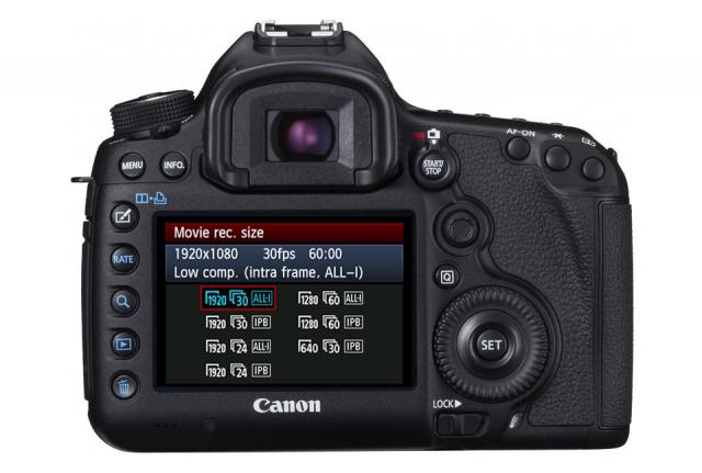 The Canon 5D Mark III Back View