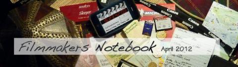 Filmmaker's Notebook Email Newsletter