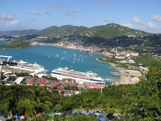 St. Thomas, where  tv commercial for Princess Cruises was shot