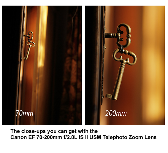 70-200mm range without 500D close-up lens
