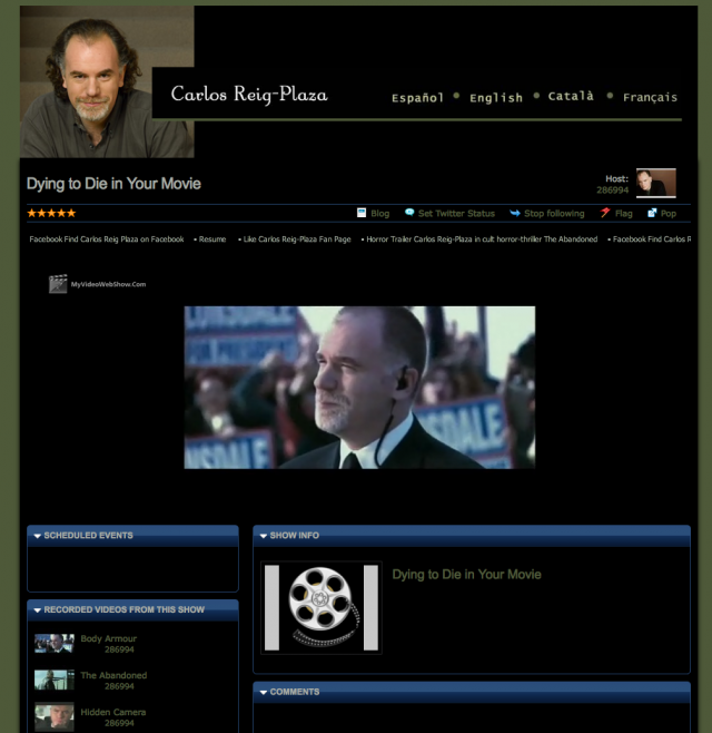 Example of an Online Video Resume for an Actor