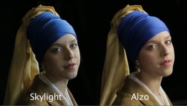 "The Girl" - with natural 1665 light, and 2013 Pan-L lite.