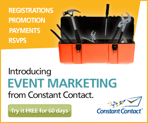 Try Constant Contact's Online Event Solutions